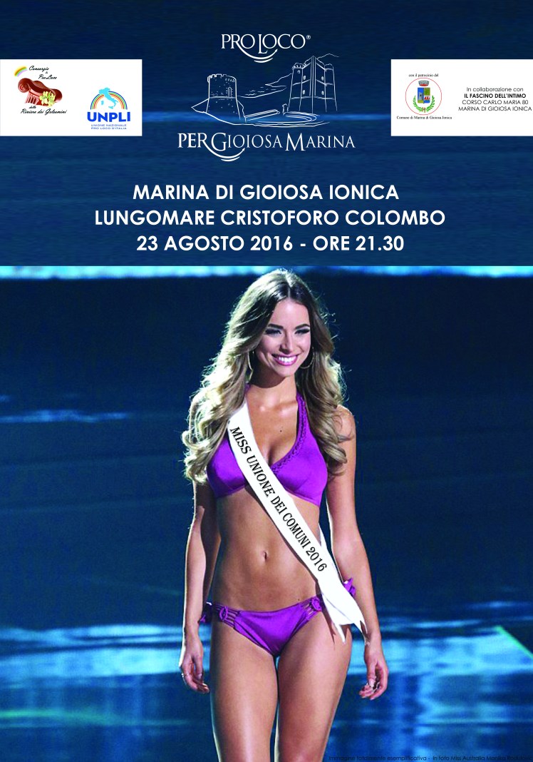 prova locandina miss unione 2016