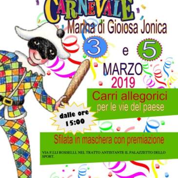 Locandina carnevale 2019